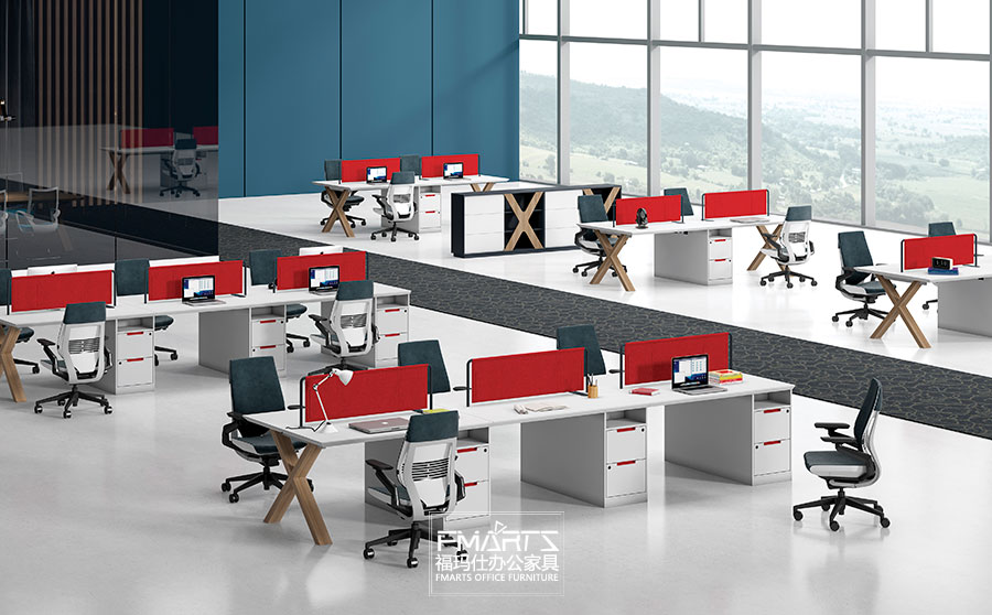 簡格系列辦公職員臺(tái)