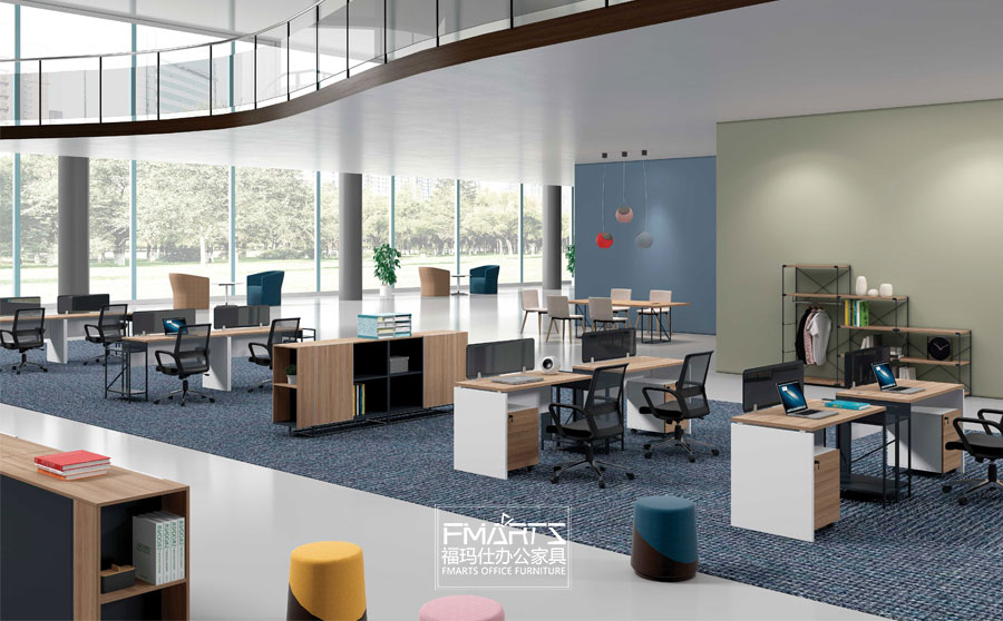 現(xiàn)代風格板式員工臺